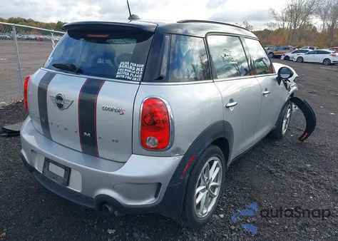 2015 Mini Countryman Cooper S z USA, uszkodzony, nr VIN WMWZC3C55FWT01857